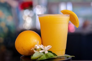 Orange smoothie 